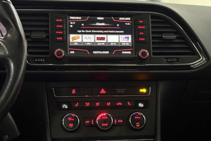 Grå Seat Leon fra 2016