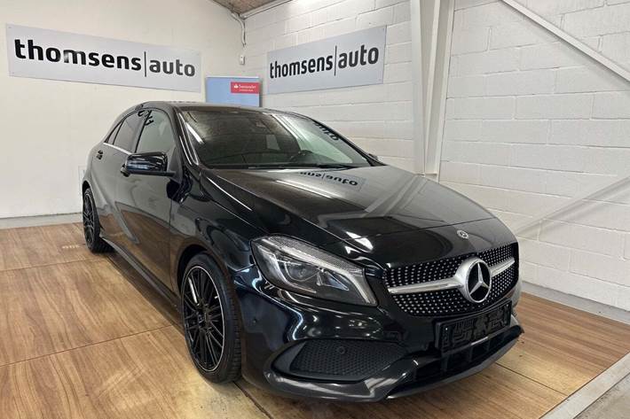 Sort Mercedes A200 d fra 2018