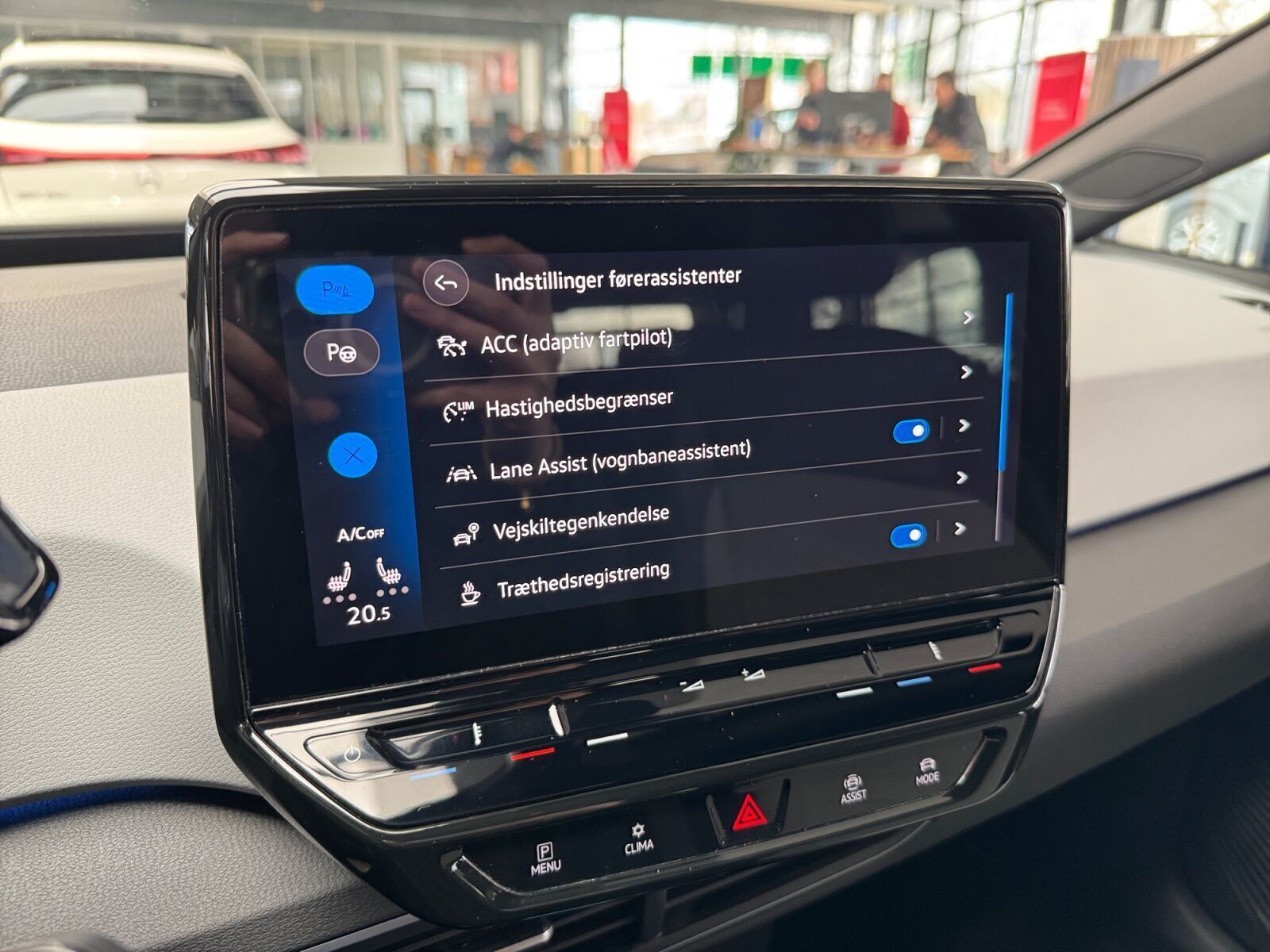 Hvid VW ID.3 fra 2022