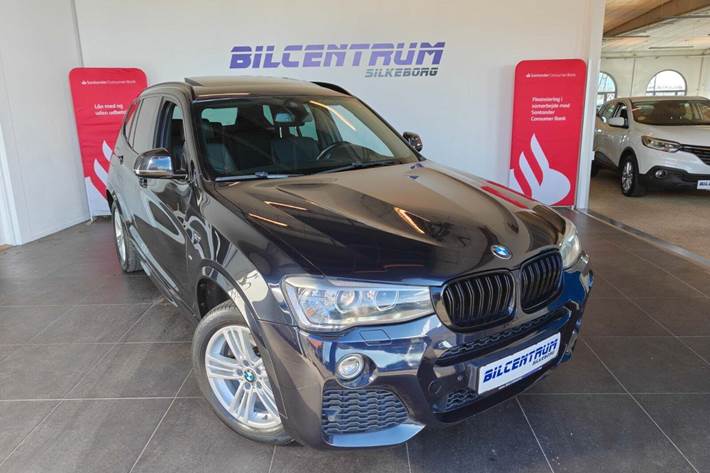 Sort BMW X3 fra 2014