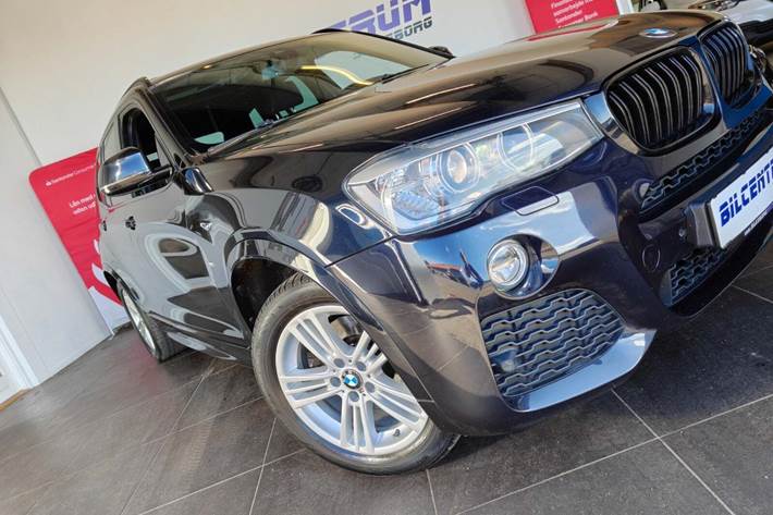 Sort BMW X3 fra 2014