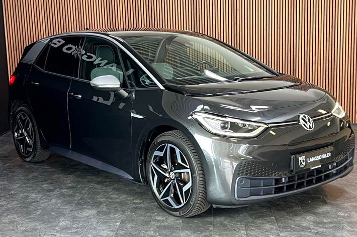 Grå VW ID.3 fra 2021