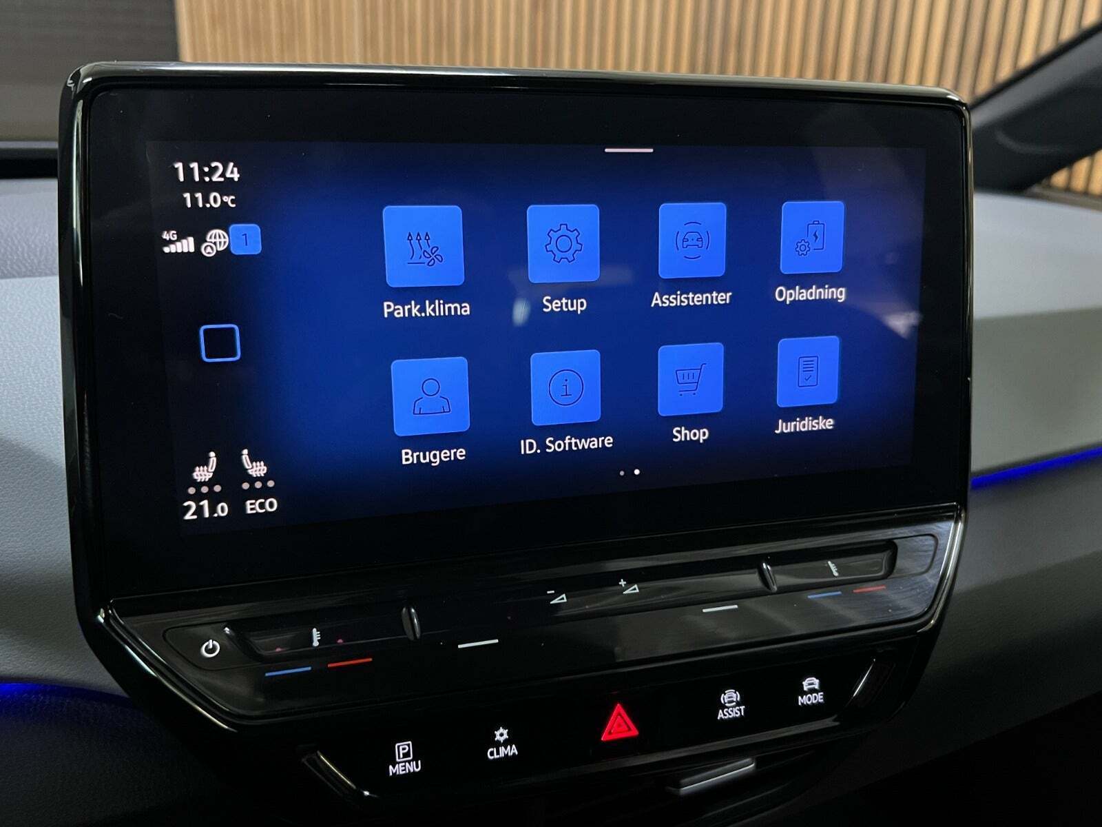 Grå VW ID.3 fra 2021
