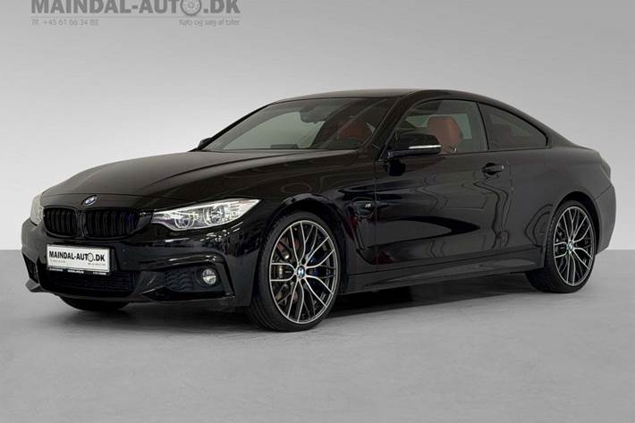Rød BMW 435i fra 2014