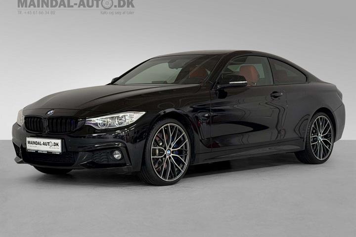 Rød BMW 435i fra 2014