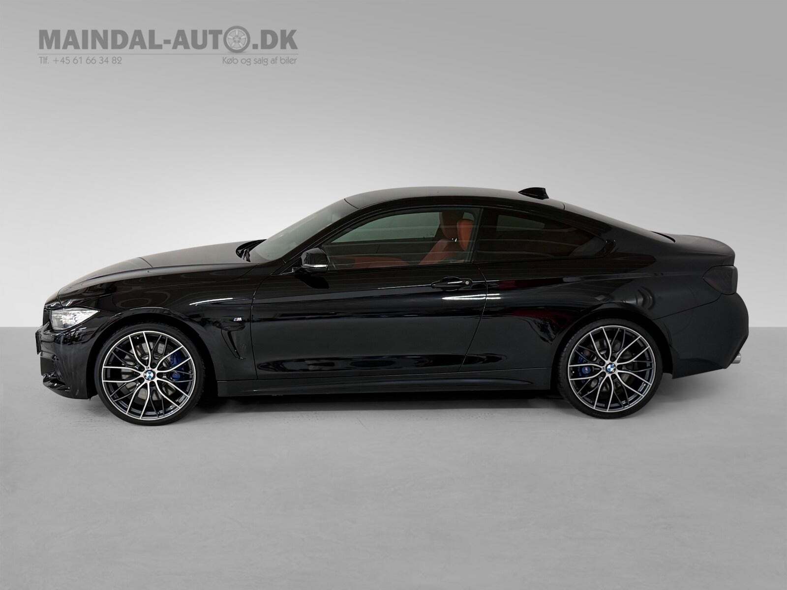 Rød BMW 435i fra 2014