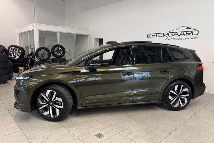 Grøn Skoda Enyaq fra 2026