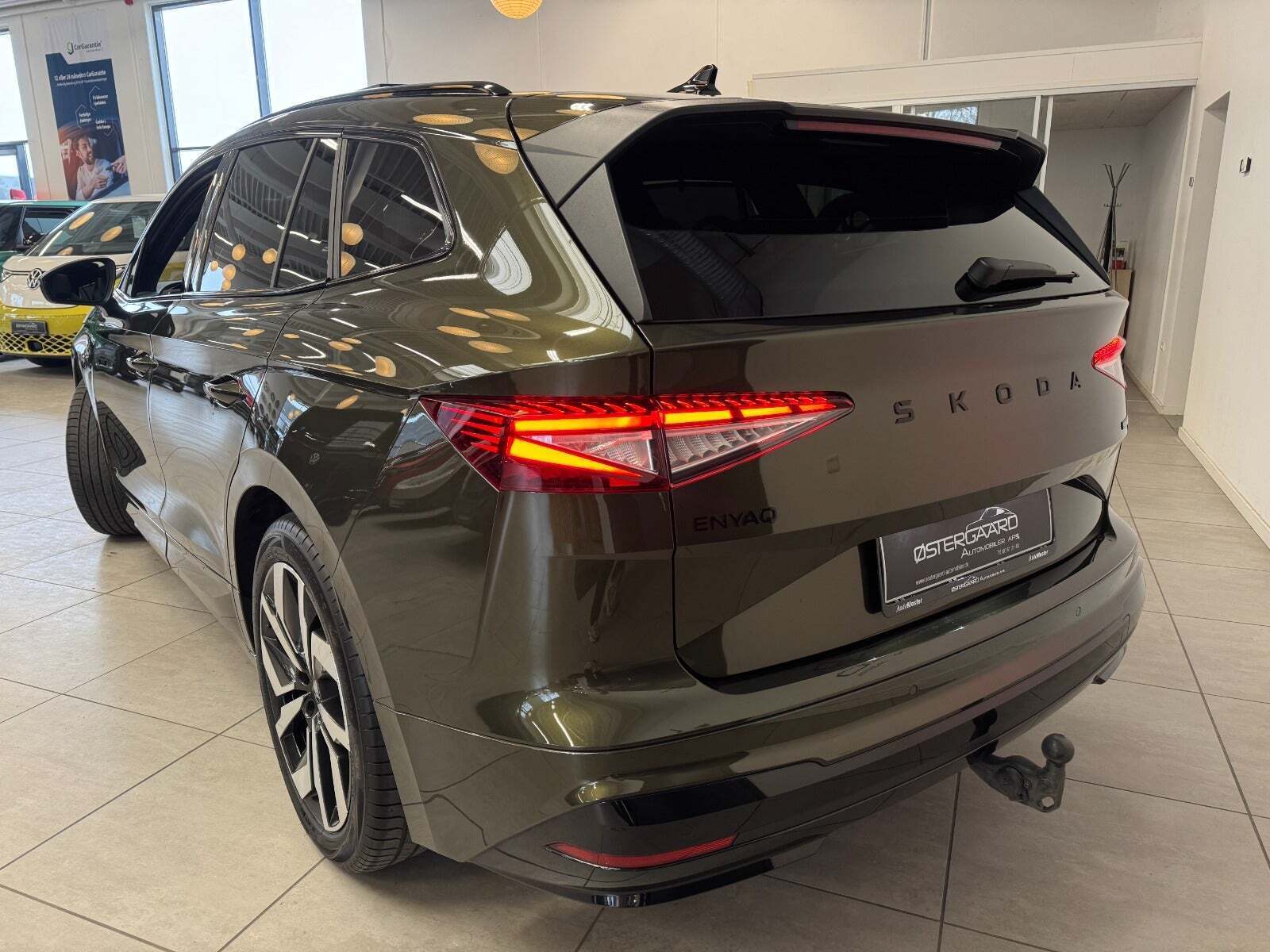 Grøn Skoda Enyaq fra 2026