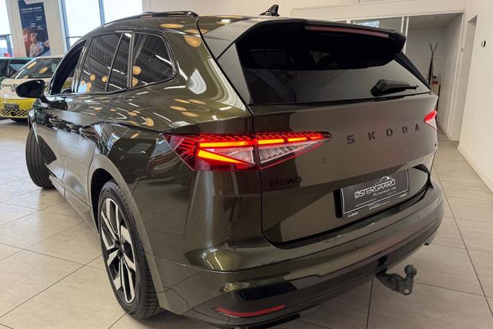 Grøn Skoda Enyaq fra 2026