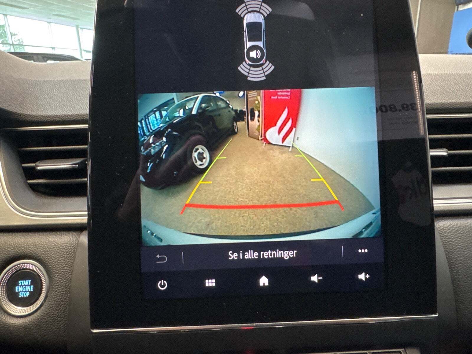 Hvid Renault Captur fra 2021