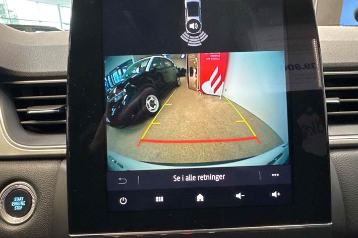 Hvid Renault Captur fra 2021