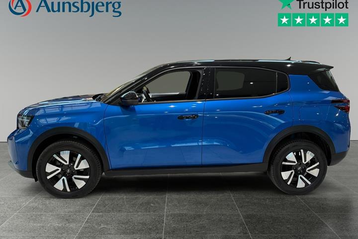 Blå Opel Frontera fra 2025