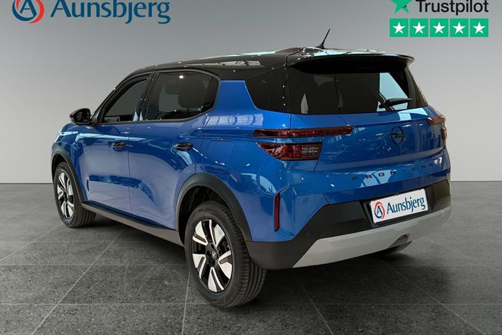 Blå Opel Frontera fra 2025