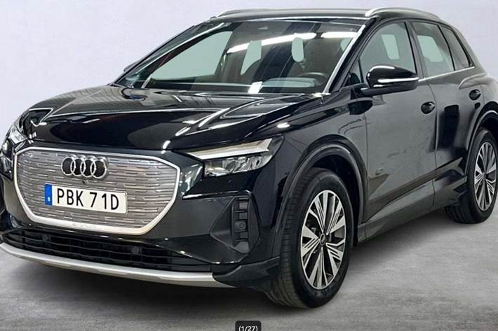 Sort Audi Q4 e-tron fra 2023