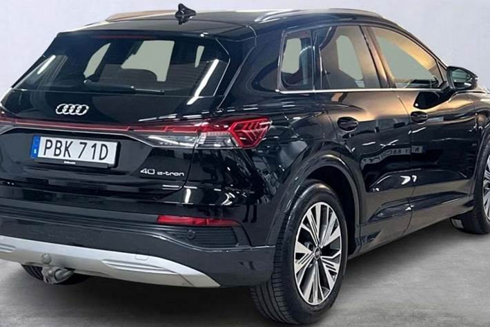 Sort Audi Q4 e-tron fra 2023