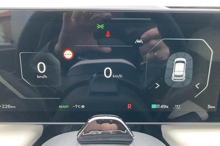 Grå Kia EV4 fra 2026