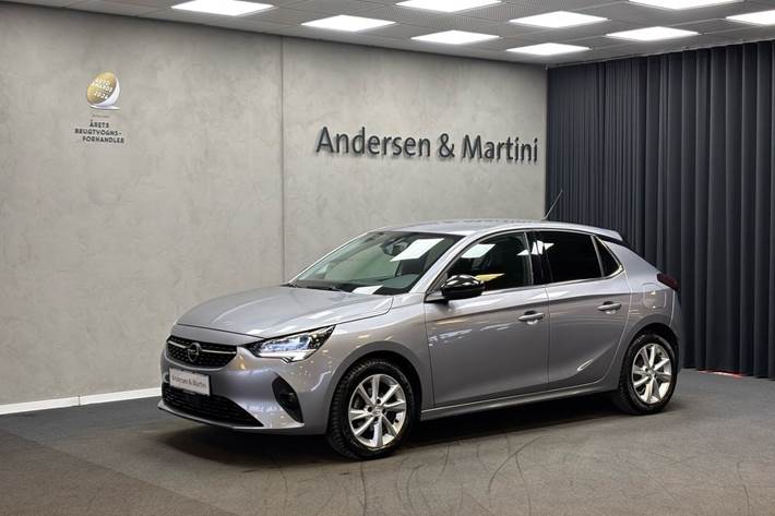 Grå Opel Corsa fra 2021