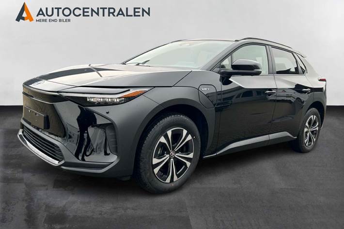 Sort Toyota BZ4X fra 2025