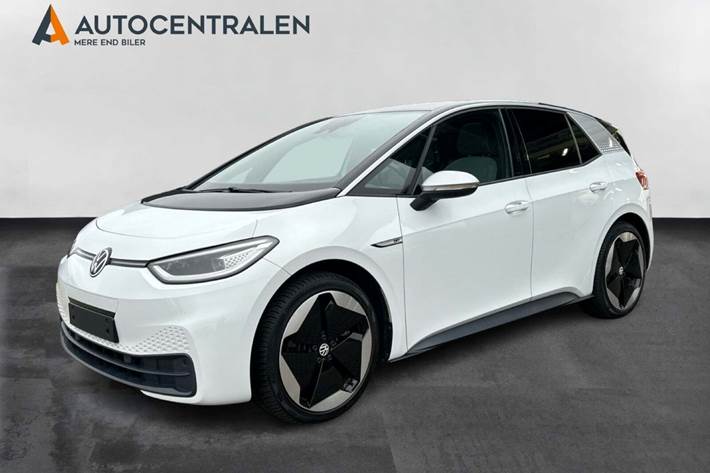 Hvid VW ID.3 fra 2020