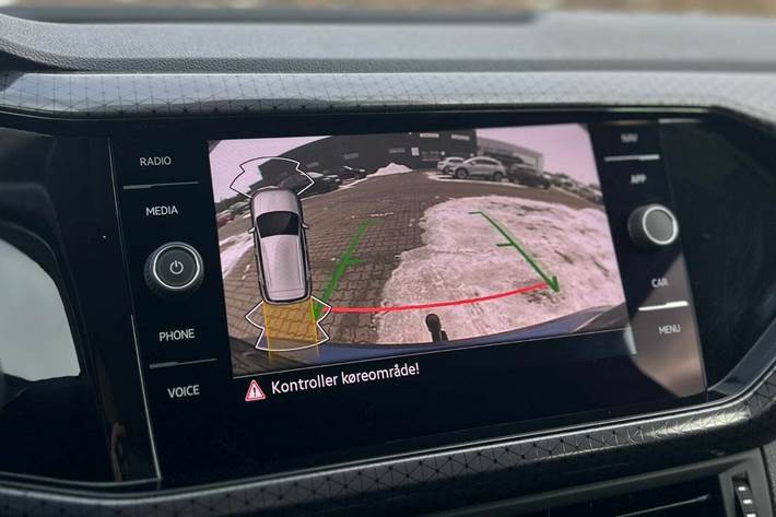 Blå VW T-Cross fra 2021