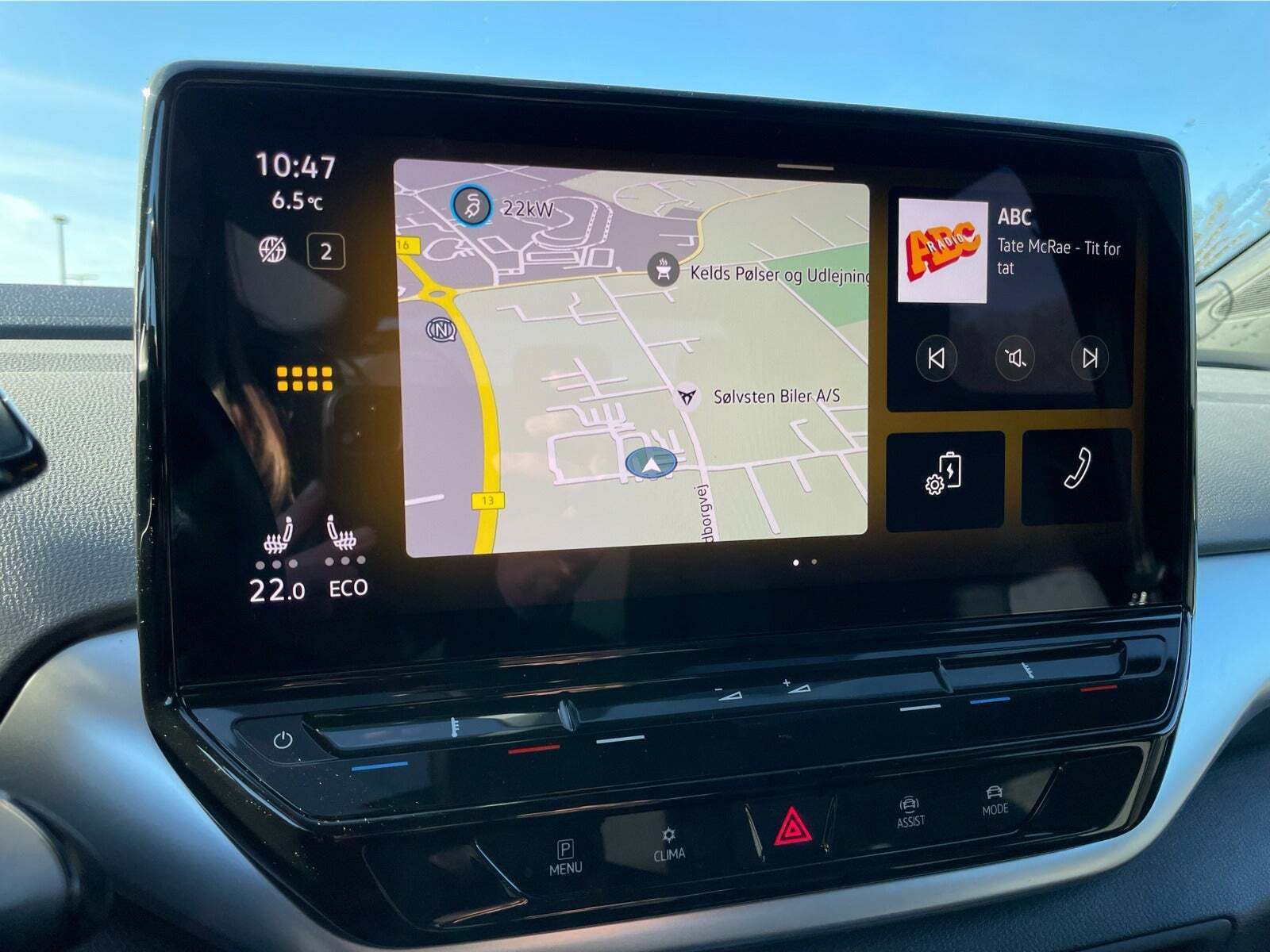 Sølv VW ID.4 fra 2022