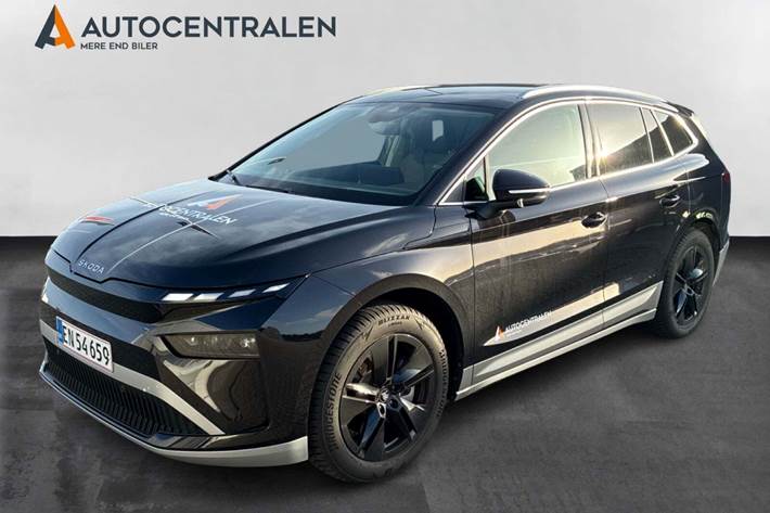 Sort Skoda Enyaq fra 2026