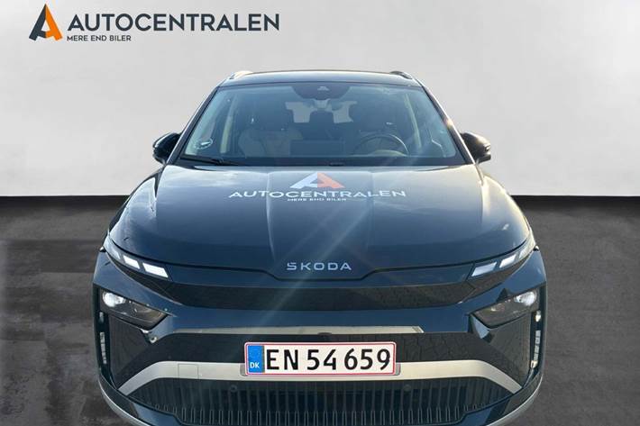 Sort Skoda Enyaq fra 2026