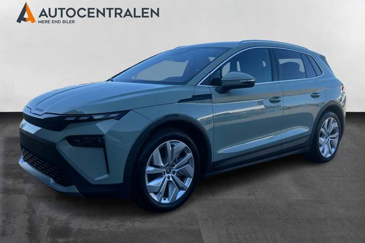 Grøn Skoda Elroq fra 2025