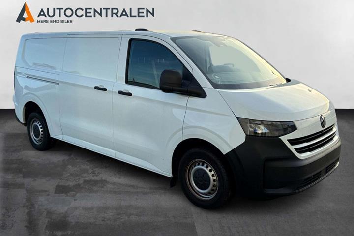 Hvid VW Transporter fra 2025