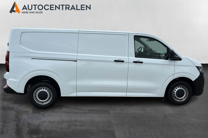 Hvid VW Transporter fra 2025