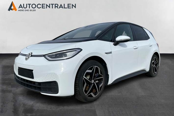 Hvid VW ID.3 fra 2022