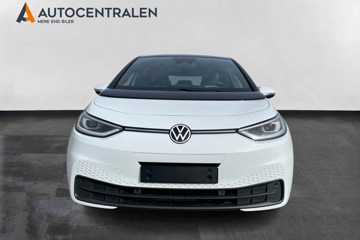 Hvid VW ID.3 fra 2022