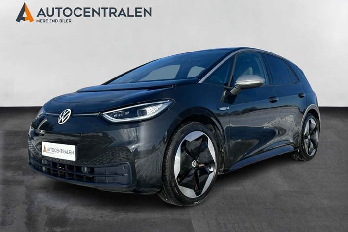 Grå VW ID.3 fra 2020