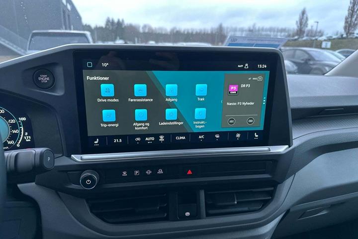 Grå VW Transporter fra 2025