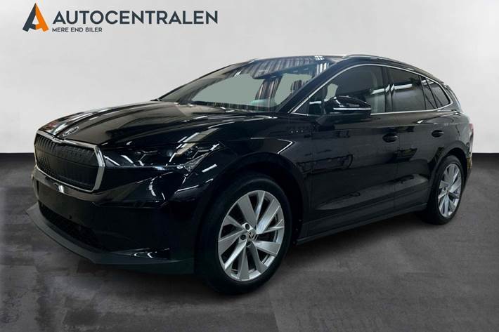 Sort Skoda Enyaq fra 2021