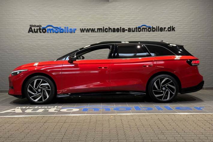 Rød VW ID.7 fra 2025