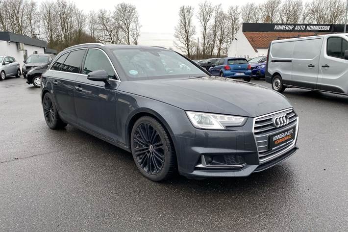 Grå Audi A4 fra 2019