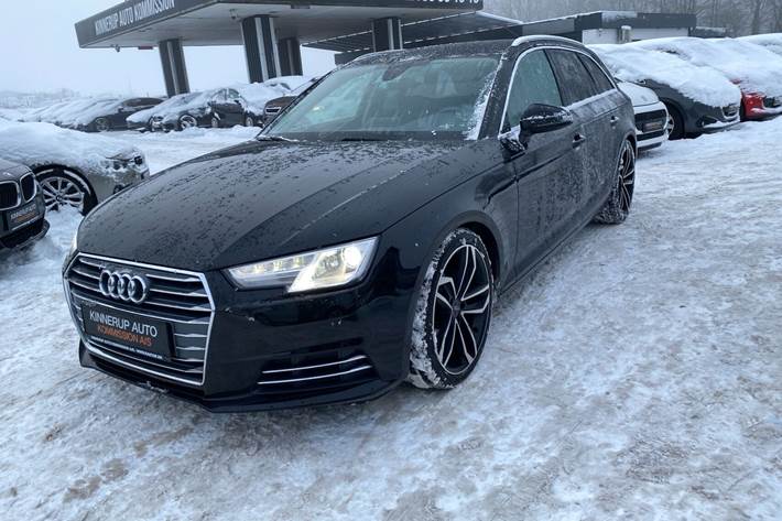 Sort Audi A4 fra 2017