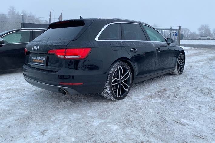 Sort Audi A4 fra 2017