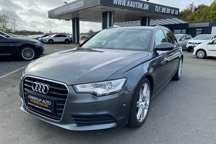 Sort Audi A6 fra 2012