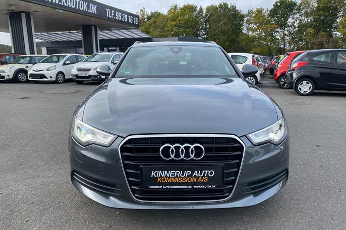 Sort Audi A6 fra 2012