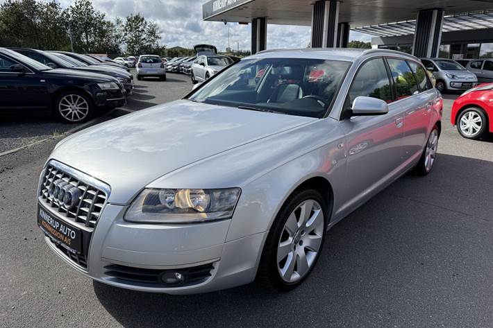 Sølv Audi A6 fra 2005