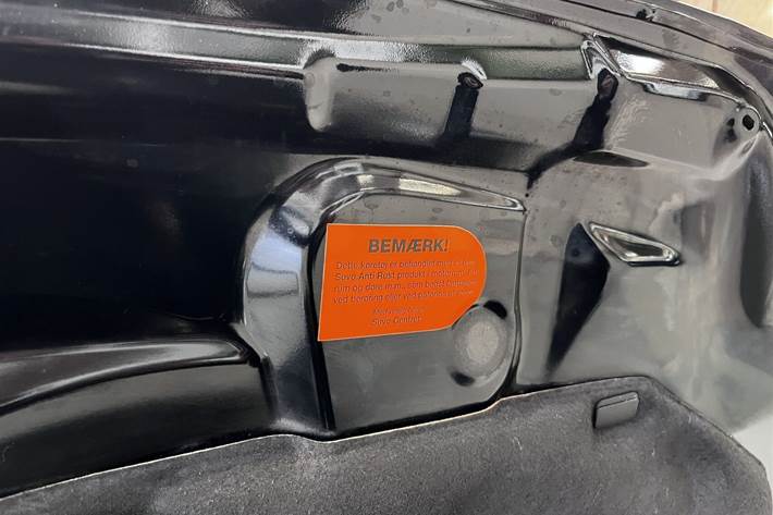 Sort Ford Focus fra 2017