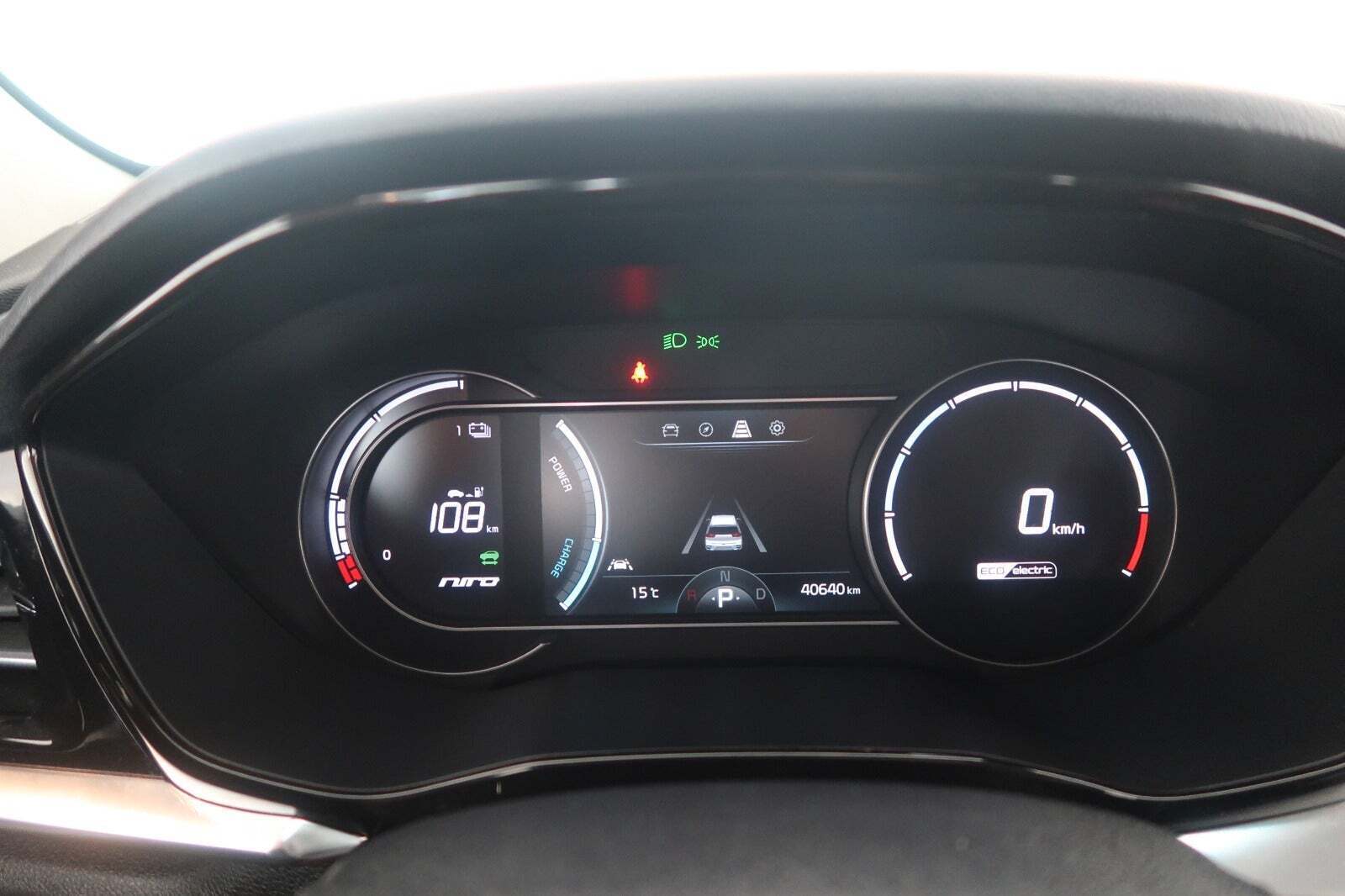 Grå Kia e-Niro fra 2020