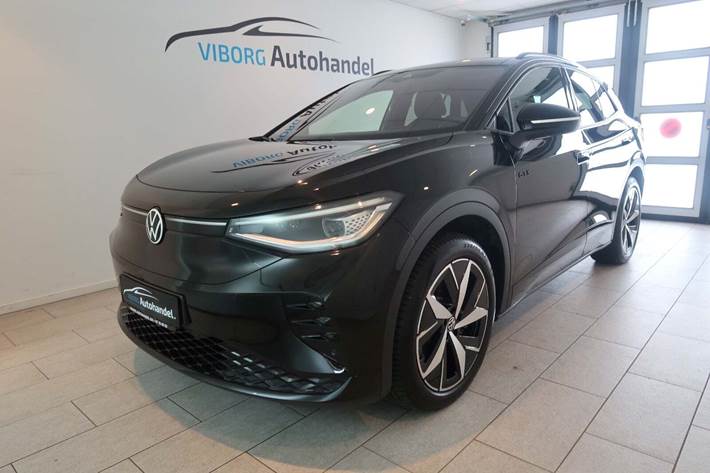 Sort VW ID.4 fra 2023 set udefra
