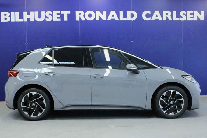 Grå VW ID.3 fra 2025