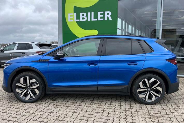Blå Skoda Elroq fra 2026