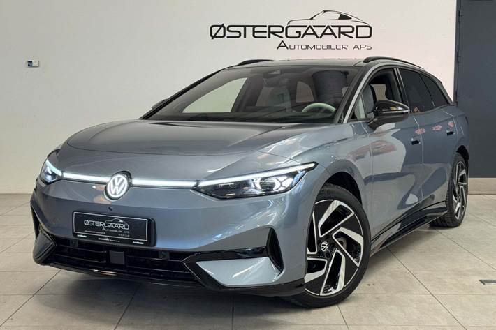 Blå VW ID.7 fra 2025