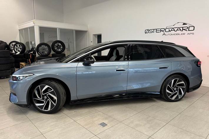 Blå VW ID.7 fra 2025