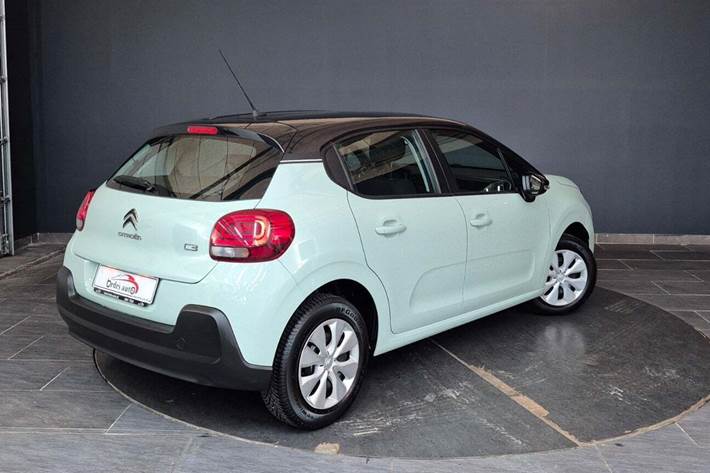 Blå Citroën C3 fra 2017